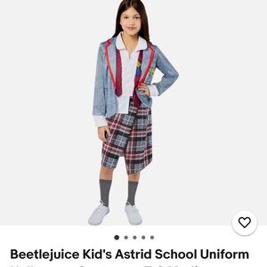 Beetlejuice Kid's School Uniform Costume